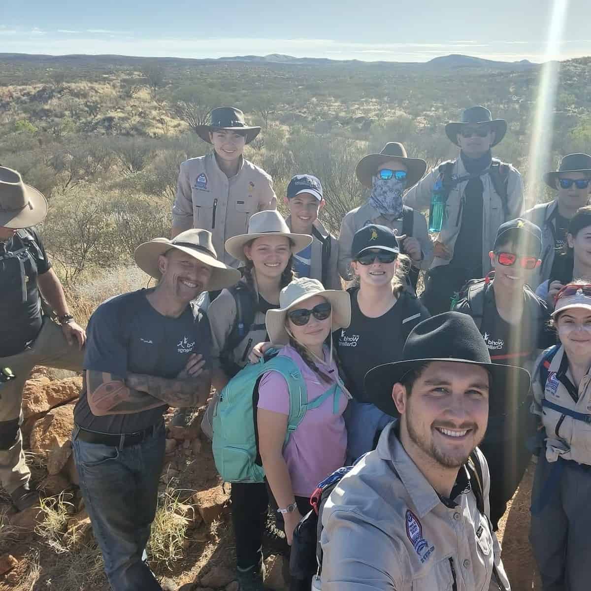 St John’s students explore new horizons on Red Centre trip